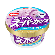 明治 エッセル スーパーカップ 2019_ブルーベリーヨーグルト味