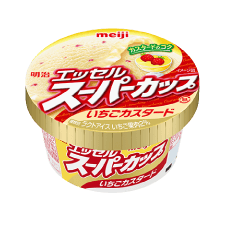 明治 エッセル スーパーカップ 2023_いちごカスタード