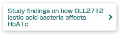 Study findings on how OLL2712 lactic acid bacteria affects HbA1c