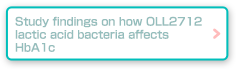 Study findings on how OLL2712 lactic acid bacteria affects HbA1c