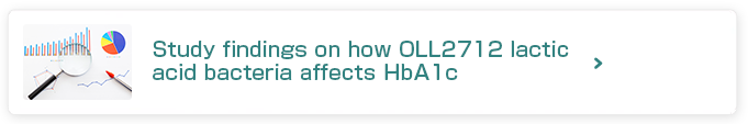 Study findings on how OLL2712 lactic acid bacteria affects HbA1c